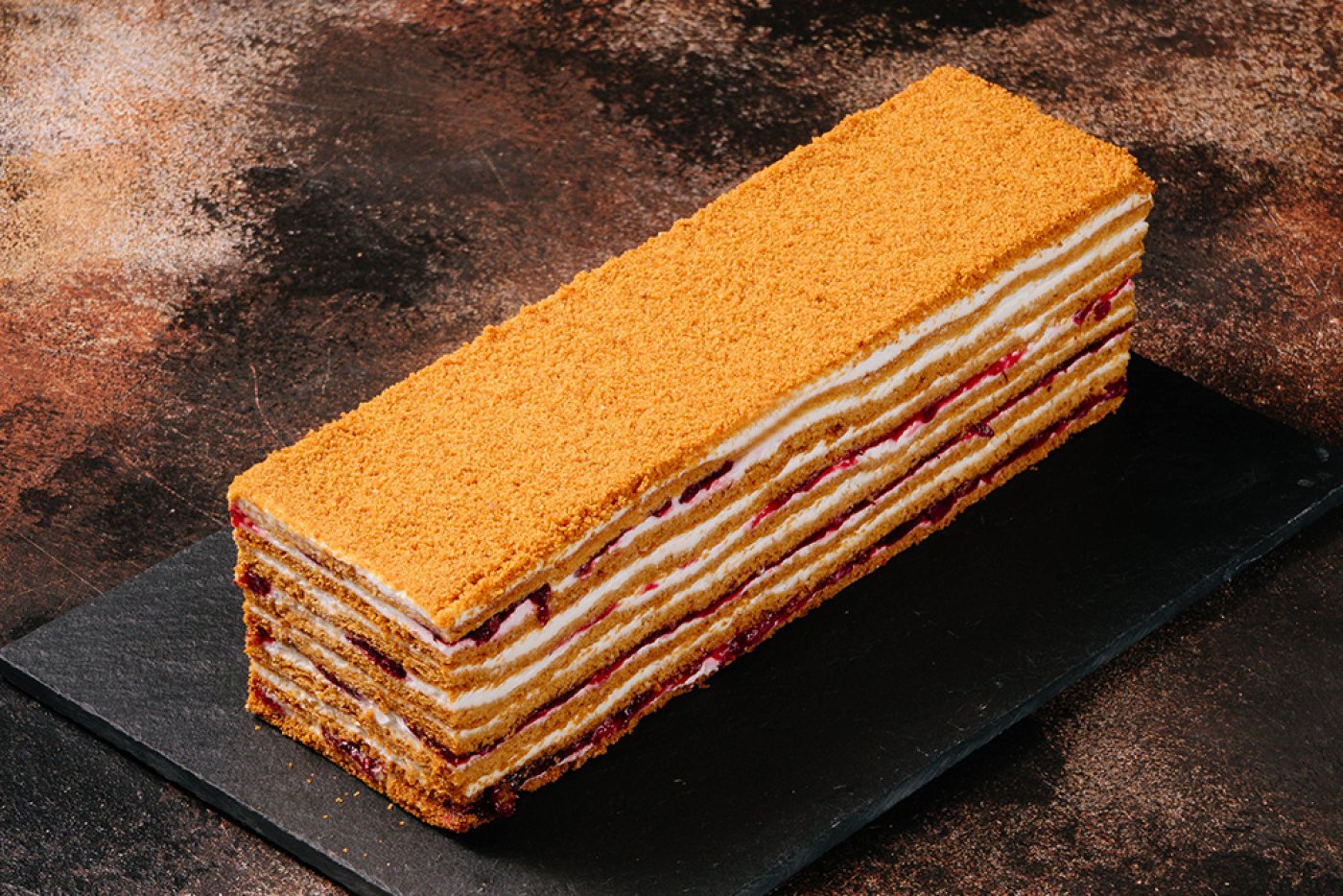 Рыжик с брусникой