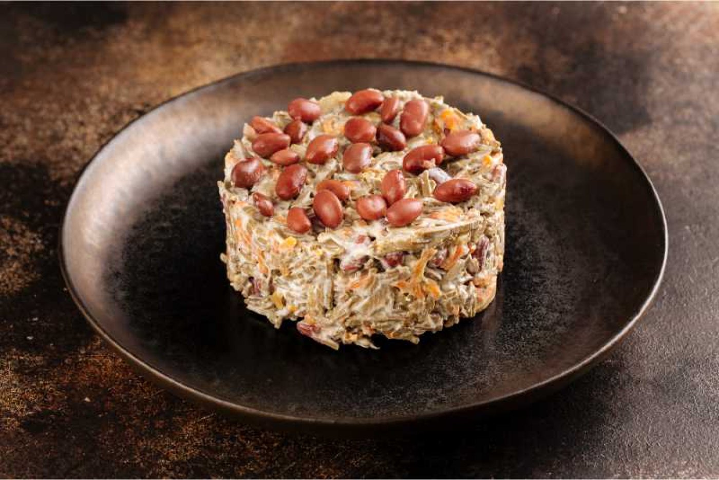 Салат с печенью и фасолью, 250 гр.